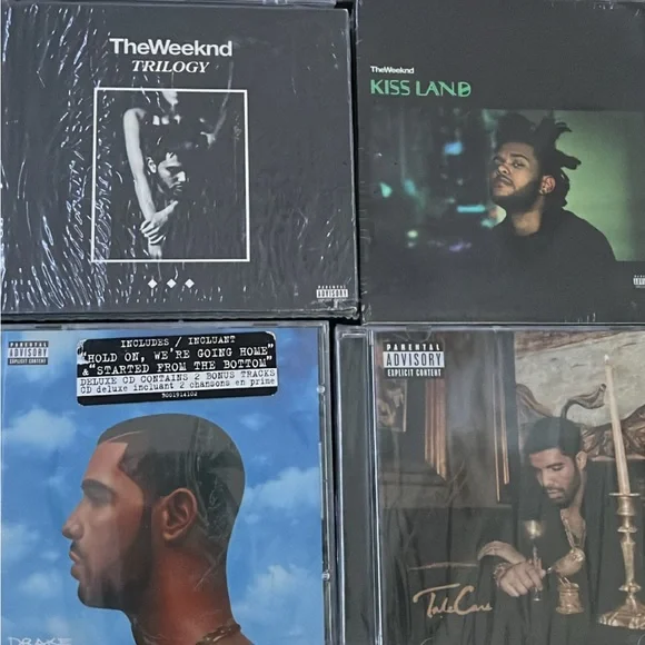 The Weeknd & Drake CDs - Picture 2 of 2